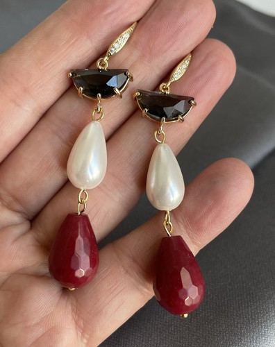 Orecchini pendenti eleganti - orecchini,