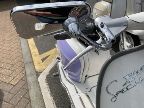 Specchio manubrio lambretta - manubrio,