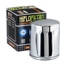 FILTRO OLIO HIFLO CROMATO HARLEY DAVIDSON Electra Glide Ultra Classic 2005 2006