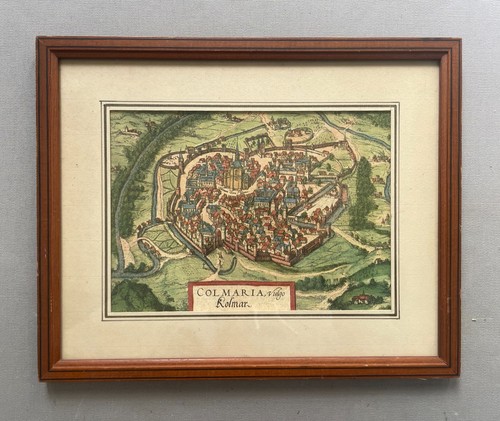 Ancienne carte ville - carte, la
