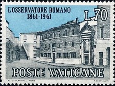 Vatican #Mi376 MNH 1961