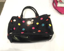 Lulu Guiness borsa nera a pois