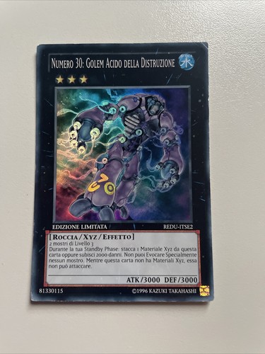 Numero golem acido - numero, della