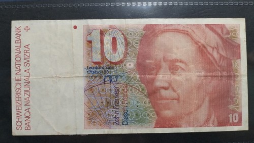 Banconote mondiali switzerland - banconote,
