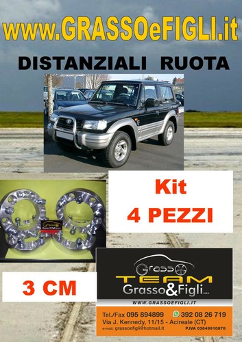Kit distanziali ruota - kit,