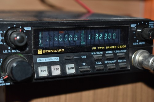 Radio standard c5200d twin - radio,
