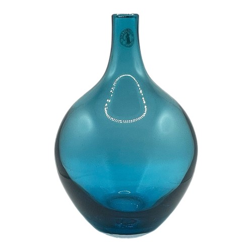 Vaso vetro teal - vaso, in
