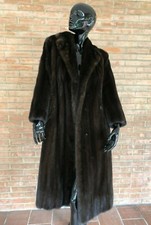 Сappotto in PELLICCIA di visone mink fur coat fourrure peltz Nerz blackglama 