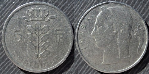 Belgium francs 1949 - belgium,