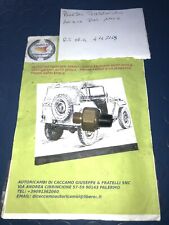 BULBO TEMPERATURA ACQUA FIAT 1100 R