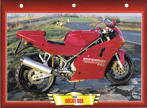 Carte fiche technique moto - technique,