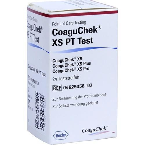 Coaguchek test 24 pz - xs, test,