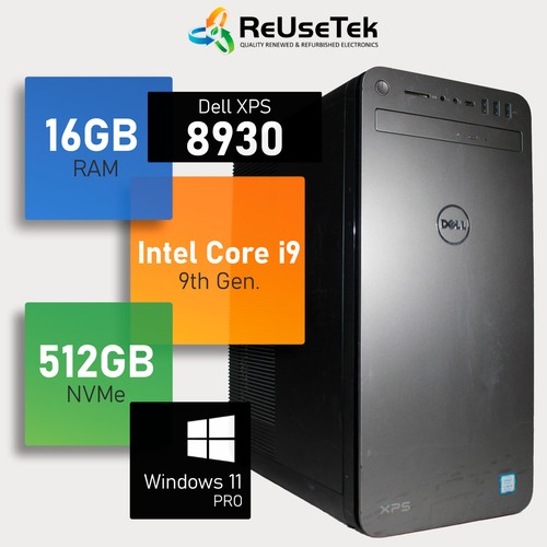 Dell xps 8930 - xps, tower