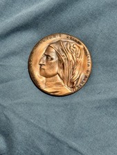 NUMISMATICA MEDAGLIA DANTE