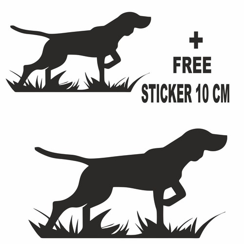 Adesivo pointer cane - adesivo,