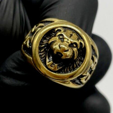 Anello Uomo Testa di Leone