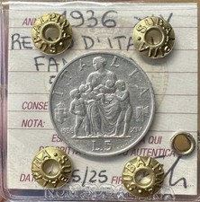 MONETA REGNO D’ITALIA 5 LIRE