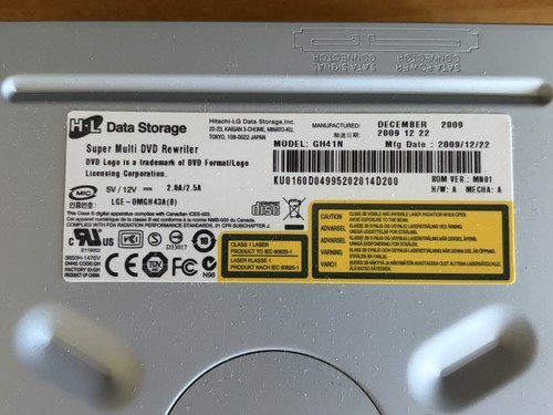 Lettore dvd rom marca - lettore, rw