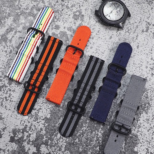 Cinturino nylon strisce - nylon,