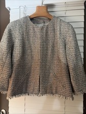 CHANEL 04P TWEED FRINGE TRIM