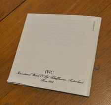 Used - Iwc Istruzioni -