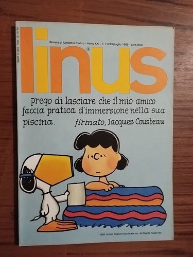 Linus rivista fumetti e - di,