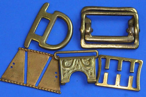 Brass belt buckle parts