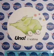 ADESIVO STICKER VINTAGE AUTOCOLLANT AUTO TUNING FIAT UNO ORIGINAL