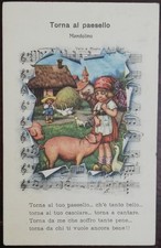 RARA CARTOLINA BAMBINI -