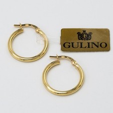 18kt Yellow Gold Hoop Earrings