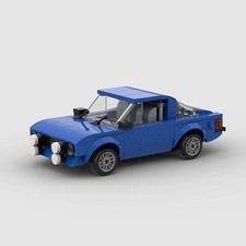 MOC personalizzato Lego Ford Escort MK2 RS auto da rally gruppo4 223 pezzi costruzione mattoncini auto