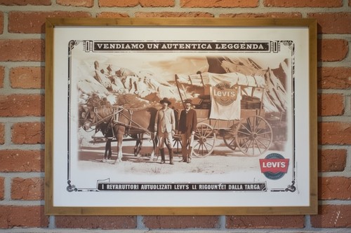 Levis quadro vintage antico