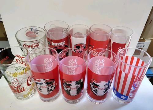 Coca cola bicchieri - 10, in