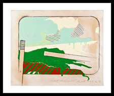 MARIO SCHIFANO-  LITOGRAFIA
