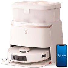 Ecovacs REFR Deebot T30 Pro Omni Robot Aspirapolvere con Funzione Pulizia Stazione di Aspirazione 60W