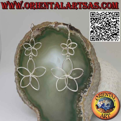 Orecchini con margherite - con,