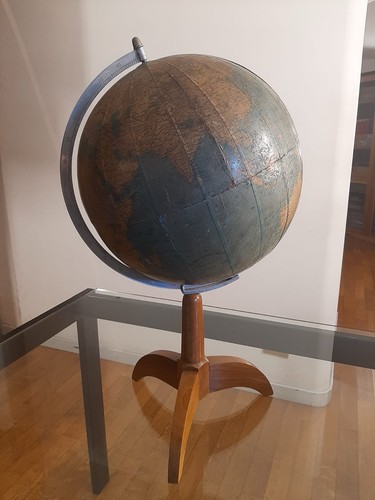 Mappamondo vintage anni - vintage,
