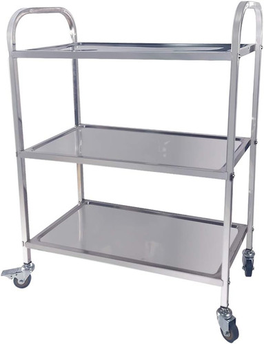 Carrello servizio inox 3 - carrello,