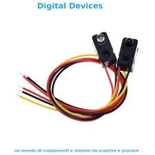 TZT QT30CM Coppia Trasmettitore Ricevitore a Infrarossi - Barriera 30 cm