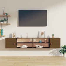 1/2x Pensili in Legno Massello