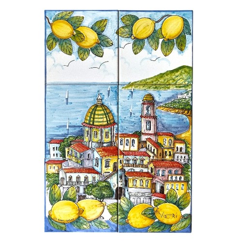 Pannello ceramica con - in,