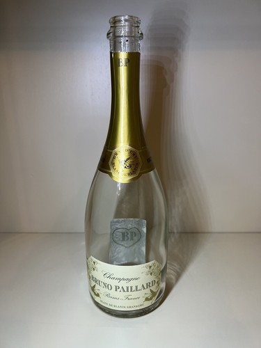 Bottiglia champagne vuota - champagne,