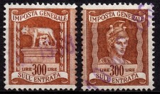 ITALIA 1961 - IGE Imposta