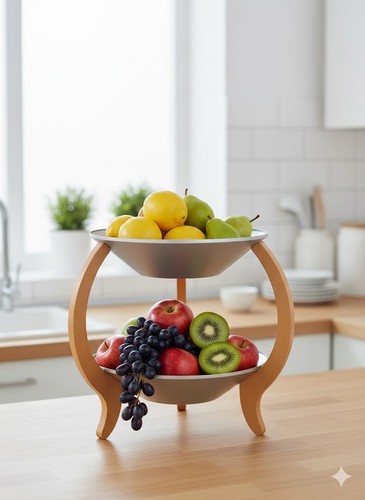 Alzata fruttiera piani - fruttiera,