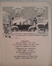 Pubblicità MAGGIOLINO WOLKWAGEN da rivista Epoca 1969