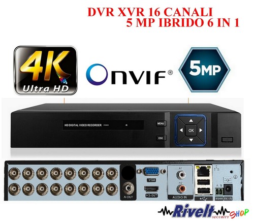 Dvr xvr canali compatibile - 16,