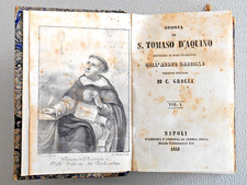 Agiografia - Storia di S.Tommaso D'Aquino - Napoli Festa 1858