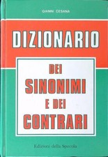 DIZIONARIO DEI SINONIMI E DEI