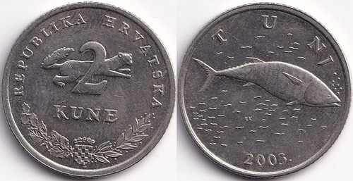 Kuna 2003 croatie croatia - kuna,