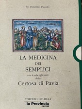 libri antichi e da collezione La Medicina dei semplici Certosa di Pavia